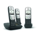 Belaidis telefonas Gigaset L36852-H2810-D211 Juoda/Sidabras