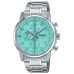 Ανδρικά Ρολόγια Casio CHRONO DATE SILVER AQUA