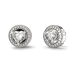 Ladies' Earrings Guess JUBE04669JWRHT-U Silver