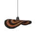 Lampadario Nero Arancio 40 W