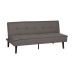 Sofa-lova Juoda Pilka 181 x 102 x 85 cm