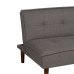 Sofa-lova Juoda Pilka 181 x 102 x 85 cm