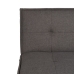 Schlafsofa Schwarz Grau 181 x 102 x 85 cm