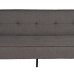 Schlafsofa Schwarz Grau 181 x 102 x 85 cm