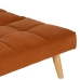 Bäddsoffa Orange 175 x 84 x 73 cm