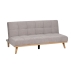 Divano Letto Grigio Naturale 178 x 94 x 86 cm