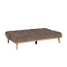 Bäddsoffa Beige-brun (taupe) 178 x 94 x 86 cm