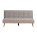 Canapé Convertible Gris Naturel 178 x 94 x 86 cm