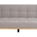 Canapé Convertible Gris Naturel 178 x 94 x 86 cm