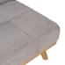 Canapé Convertible Gris Naturel 178 x 94 x 86 cm