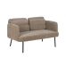 Hagesofa Svart Beige 127 x 72 x 73 cm