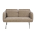 Hagesofa Svart Beige 127 x 72 x 73 cm