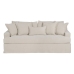 Sofa Czarny Krem 215 x 94 x 94 cm