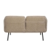 Hagesofa Svart Beige 127 x 72 x 73 cm