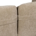 Divano da Giardino Nero Beige 127 x 72 x 73 cm