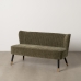 Havesofa Sort Grøn Gylden 134 x 74 x 70 cm