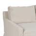 Sofa Cream 260 x 100 x 83 cm