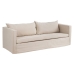 Sofa Beige 240 x 100 x 92 cm