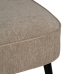 Divano da Giardino Nero Beige Dorato 134 x 74 x 70 cm