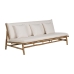 Garden sofa Natural 200 x 86 x 81 cm