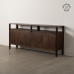 Sideboard KURT Brown Mango wood 190 x 40 x 86 cm