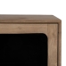 Credenza BURNIE Nero Naturale Cristallo Legno di mango 162 x 41 x 83 cm