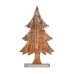 Albero di Natale Marrone 5 x 49,5 x 26 cm Argentato Legno