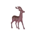 Decoration Medium Reindeer Pink Golden Plastic (15 x 45 x 30 cm)