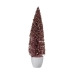 Kerstboom Groot 10 x 38 x 10 cm Roze Gouden Plastic