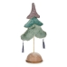 Albero di Natale Multicolore 12 x 43 x 22 cm Argentato Legno