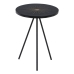 Side table Black Golden 38 x 38 x 50 cm