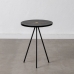 Side table Black Golden 38 x 38 x 50 cm