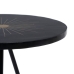 Side table Black Golden 38 x 38 x 50 cm