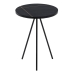 Side table Black Golden 38 x 38 x 43 cm