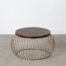 Side table Golden Natural 61 x 61 x 33 cm