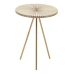 Side table Beige Golden 38 x 38 x 50 cm