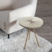 Side table Beige Golden 38 x 38 x 50 cm