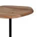 Side table Black Natural 35 x 35 x 65 cm