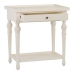 Table d'appoint Blanc 72 x 47 x 77 cm