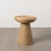 Table d'appoint RATÁN Beige 49 x 49 x 58 cm