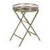 Side table Black Golden 51 x 49 x 71,3 cm