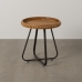 Table d'appoint Noir Naturel 52 x 52 x 54,5 cm