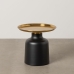 Side table Black Golden 45 x 45 x 55 cm 50 x 50 x 47,5 cm