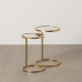 Set of 2 tables Golden 38 x 38 x 55,5 cm