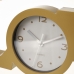 Table clock LOVE Golden Plastic 39 x 3,5 x 15 cm