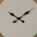 Wall Clock Natural Iron MDF Wood 68,5 x 4 x 68,5 cm