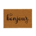 Deurmat BONJOUR Bruin Zwart PVC Kokosvezel 60 x 40 x 1,5 cm