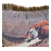 Almofada DKD Home Decor 8424001718016 Animal Poliéster Alumínio Colonial (2 Unidades)