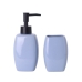 Bath Set Versa Blue Ceramic