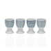 Conjunto de Chávenas de Café Versa Porcelana 4 Peças